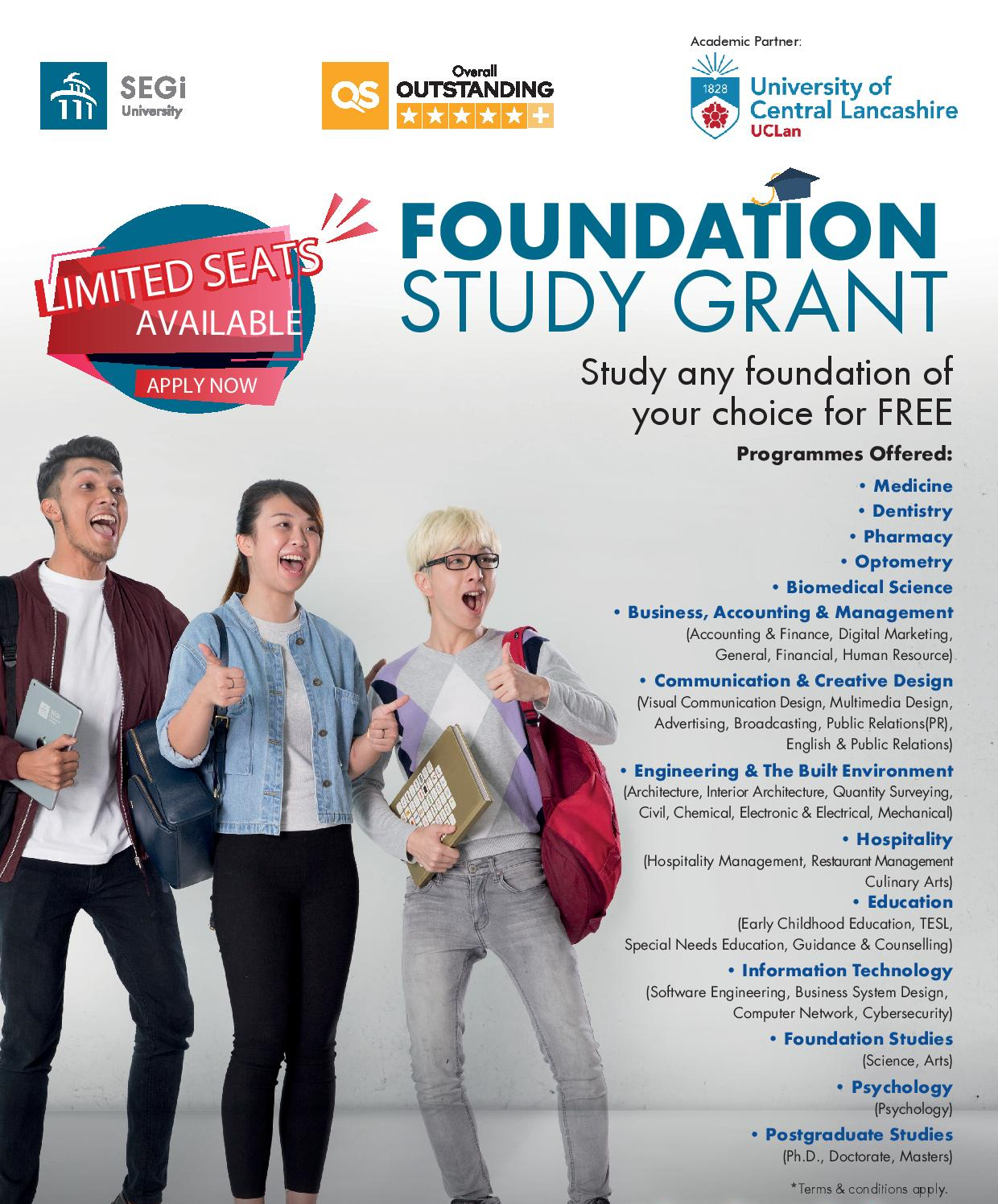 SEGi University Free Foundation